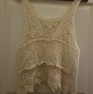 Crocheted top